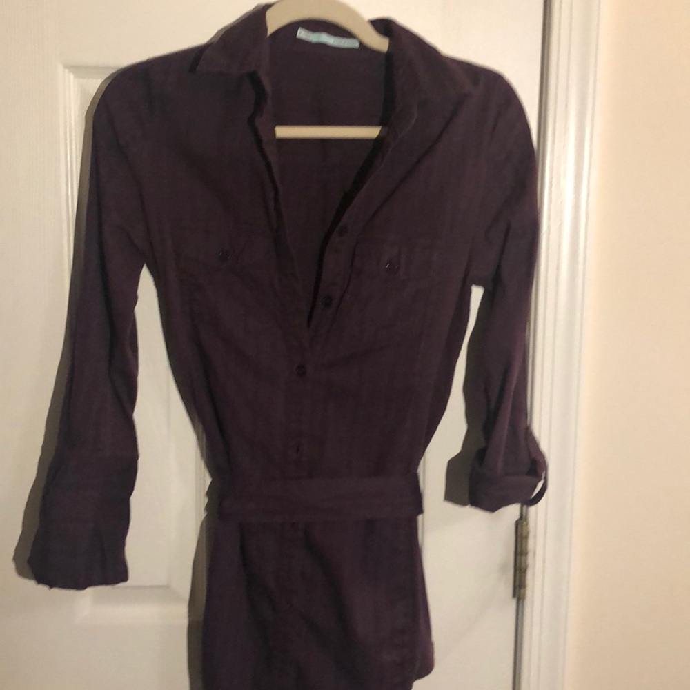 Plum colored blouse